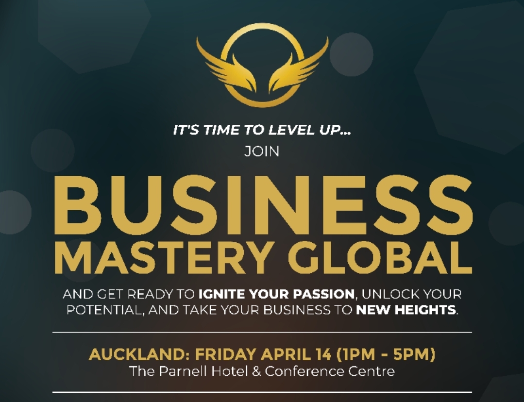 Join Mike Handcock, Landi Jac and Mark Trafford for an Unforgettable Business Mastery Global Event!